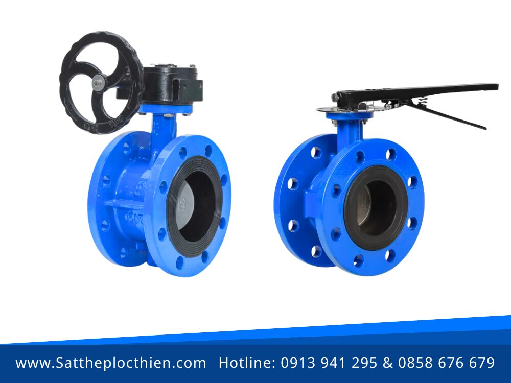 Van bướm mặt bích